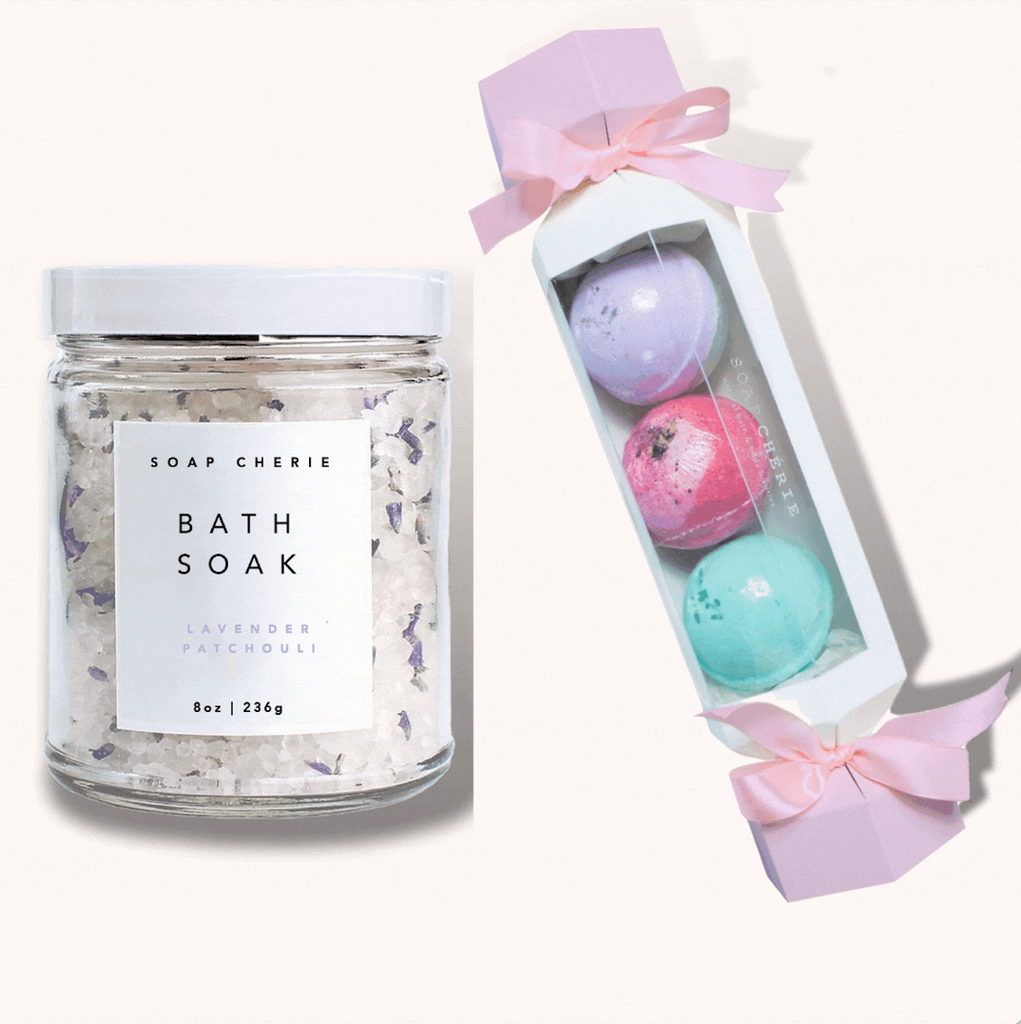Trio bath bomb & Lavender soak